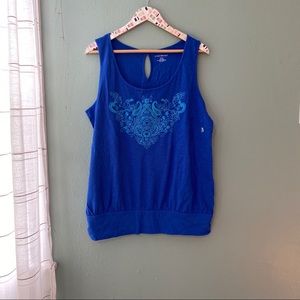Lane Bryant Blue & Teal Tank Top NWT Size 14/16